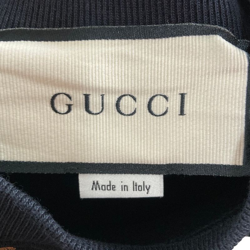 Gucci Moon & Star Sweatshirt Rocking Trainer M Black Sneaker