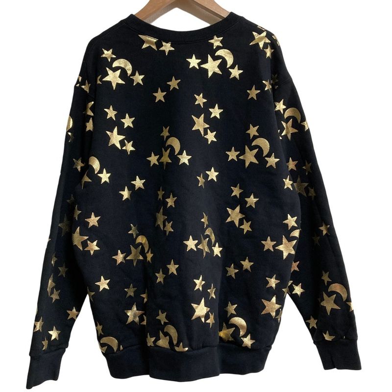 Gucci Moon & Star Sweatshirt Rocking Trainer M Black Sneaker
