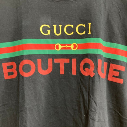 Gucci Logo Webline T-Shirt L Black