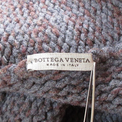 Bottega Veneta Shawl Collar Long Knit Cardigan 42 Gray Brown Graybrown