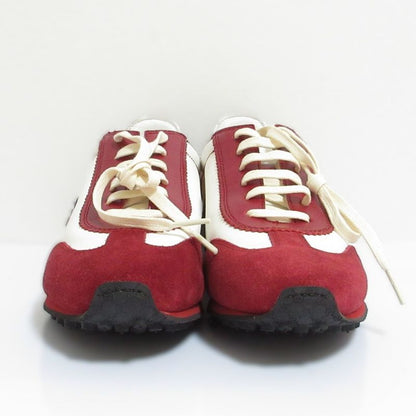 Gucci Side Logo Sneakers 35 White Red