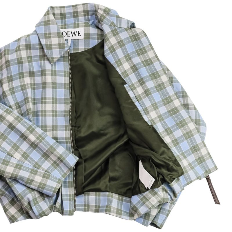 Loewe Drape Jacket 32 Blue Green