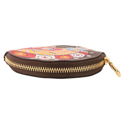 Louis Vuitton Monogram Porte Monnaie Long Vivienne Coin Case Brown Louis Vuitton