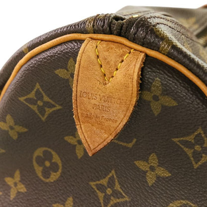 Louis Vuitton Monogram Keepall 60 Boston Bag Brown