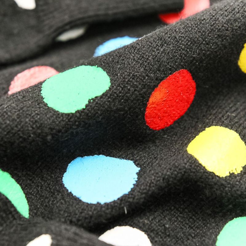 Louis Vuitton Yayoi Kusama LV YK Dot Polka Dot Cashmere Knit Sweater Black Multicolor