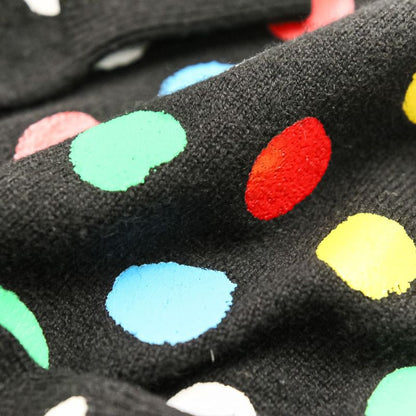 Louis Vuitton Yayoi Kusama LV YK Dot Polka Dot Cashmere Knit Sweater Black Multicolor