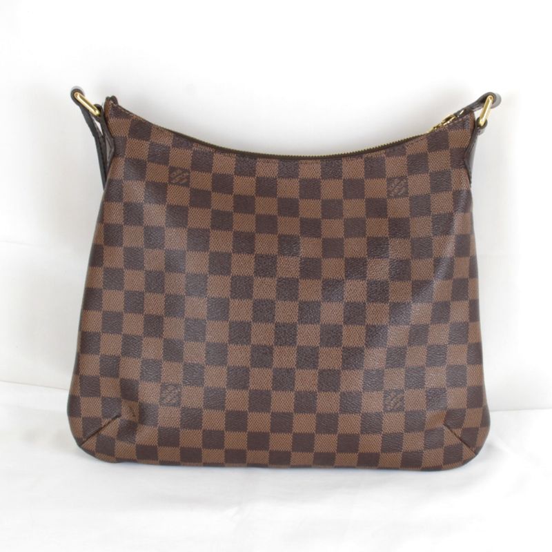 Louis Vuitton Blue Msbury PM Shoulder Bag Damier Canvas Brown