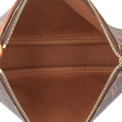 Louis Vuitton Pochette Monogram Handbag Canvas Brown