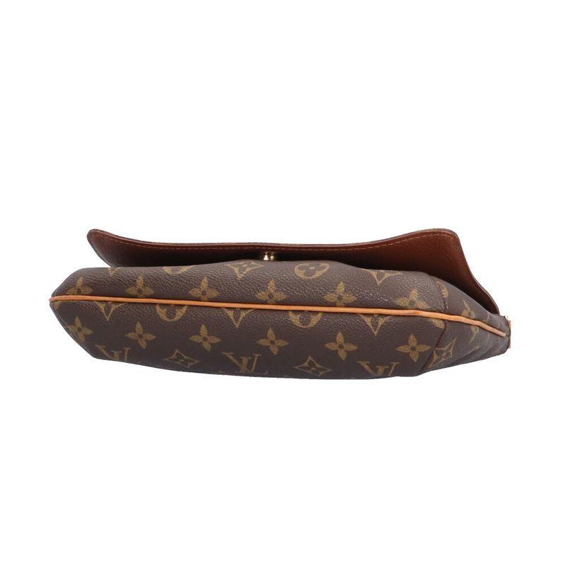 Louis Vuitton Musette Tango Short Monogram Shoulder Bag Canvas
