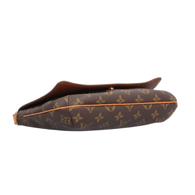 Louis Vuitton Musette Tango Short Monogram Shoulder Bag Canvas