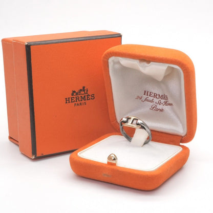 Hermes Chaine D'ancre Ring 925 750 Silver