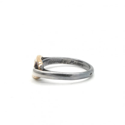 Hermes Chaine D'ancre Ring 925 750 Silver