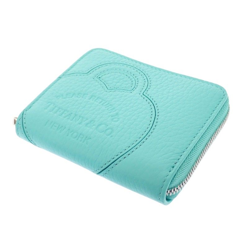 Tiffany & Co Return to Small Zip Wallet Tiffany & Co.. & Co Blue