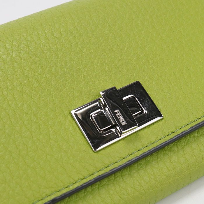 Fendi Continental Wallet Peekaboo with Double Fold Coin