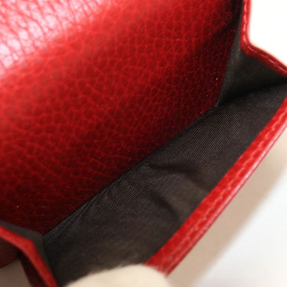 Gucci Compact Wallet GG Marmont Trifold with Coin Purse Leather