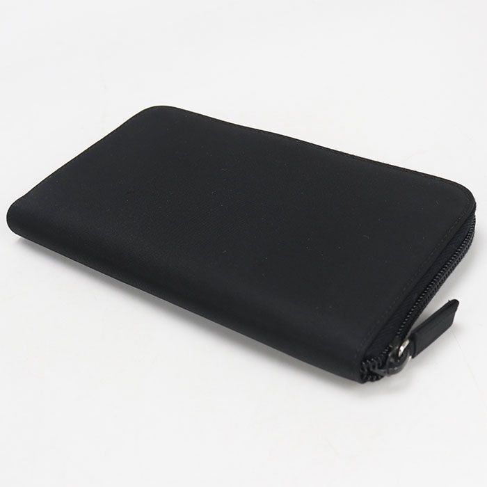 Prada Zip Around Triangle Wallet
