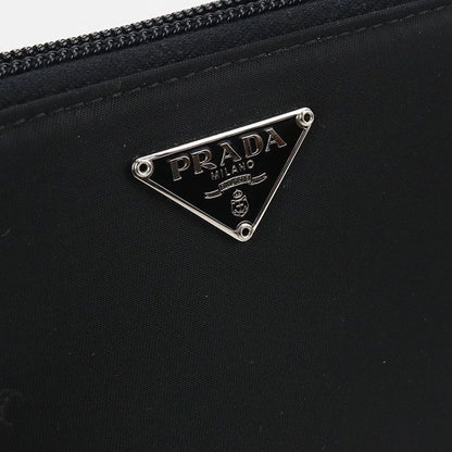 Prada Zip Around Triangle Wallet