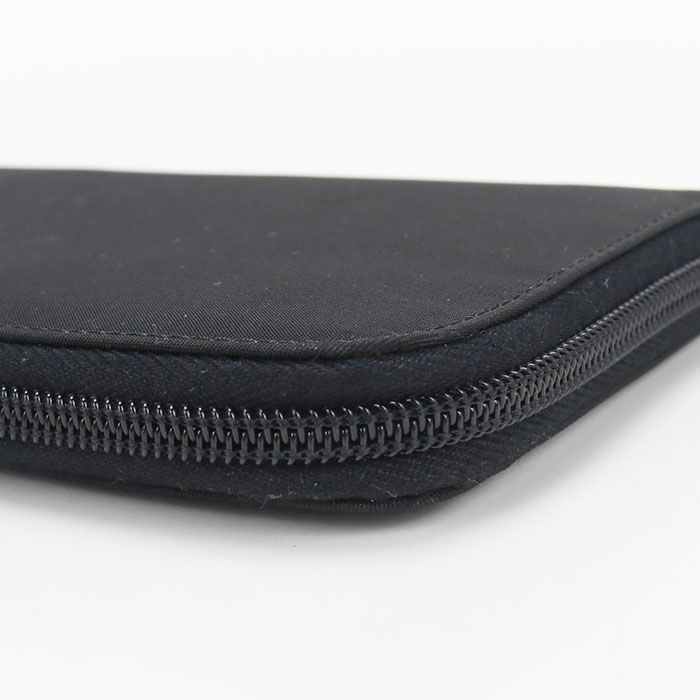 Prada Zip Around Triangle Wallet