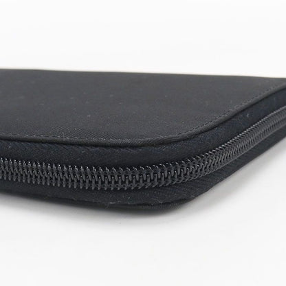 Prada Zip Around Triangle Wallet