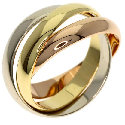 Cartier Trinity 48 Ring 18K Yellow Gold 18K Pink White
