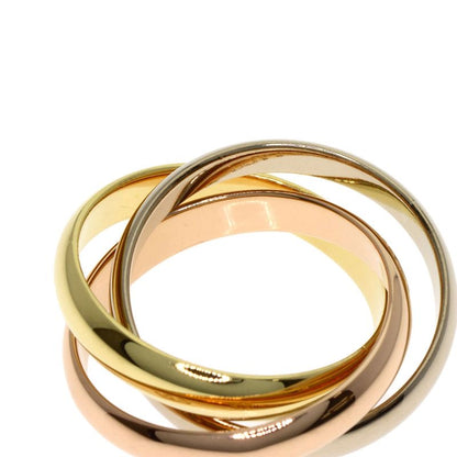 Cartier Trinity 50 Ring 18K Yellow Gold 18K Pink White