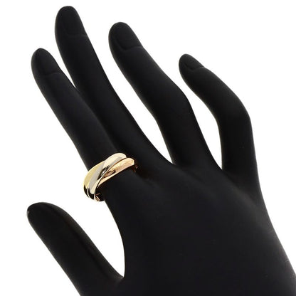 Cartier Trinity 51 Ring 18K Yellow Gold 18K Pink White