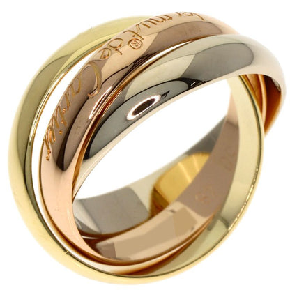 Cartier Trinity 48 Ring 18K Yellow Gold 18K Pink White