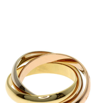 Cartier Trinity 48 Ring 18K Yellow Gold 18K Pink White