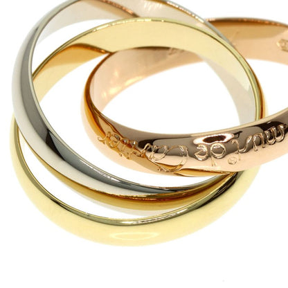 Cartier Trinity 47 Ring 18K Yellow Gold 18K Pink White