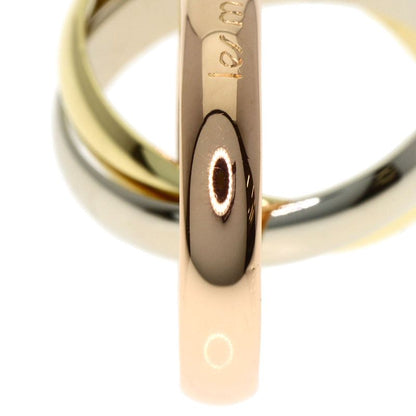Cartier Trinity 49 Ring 18K Yellow Gold 18K Pink White