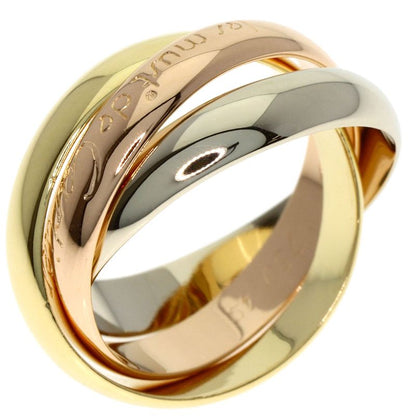 Cartier Trinity 49 Ring 18K Yellow Gold 18K Pink White