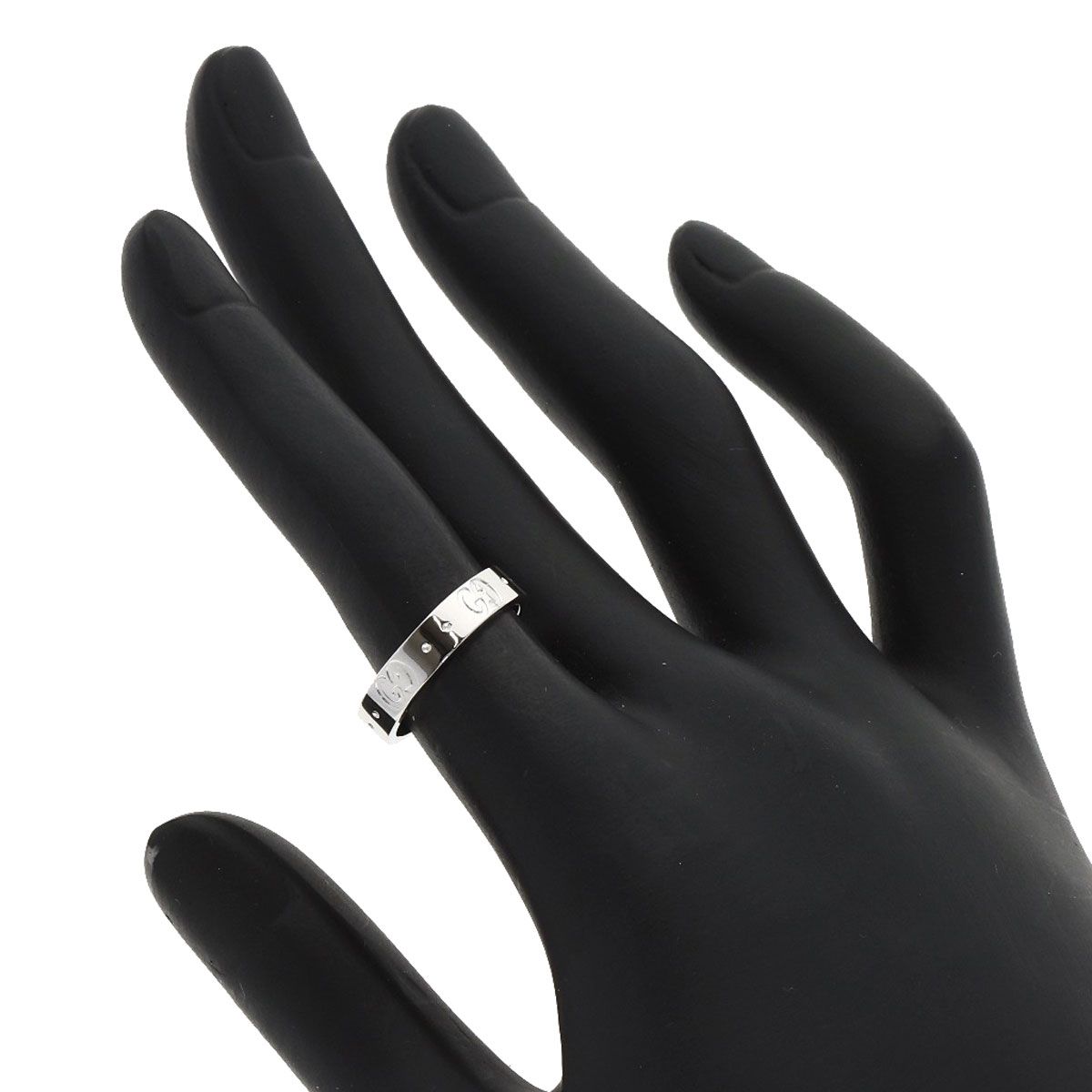 Gucci Icon Ring 18K White Gold