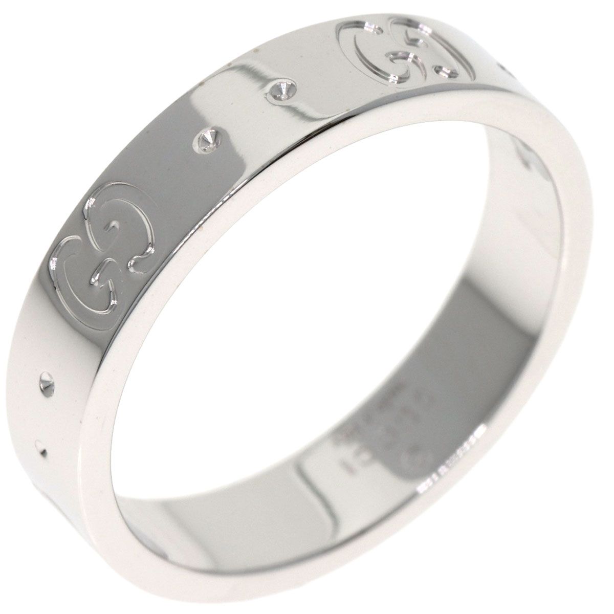 Gucci Icon Ring 18K White Gold