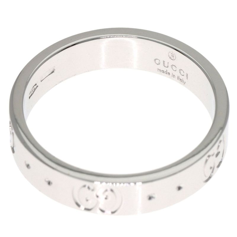 Gucci Icon Ring 18K White Gold