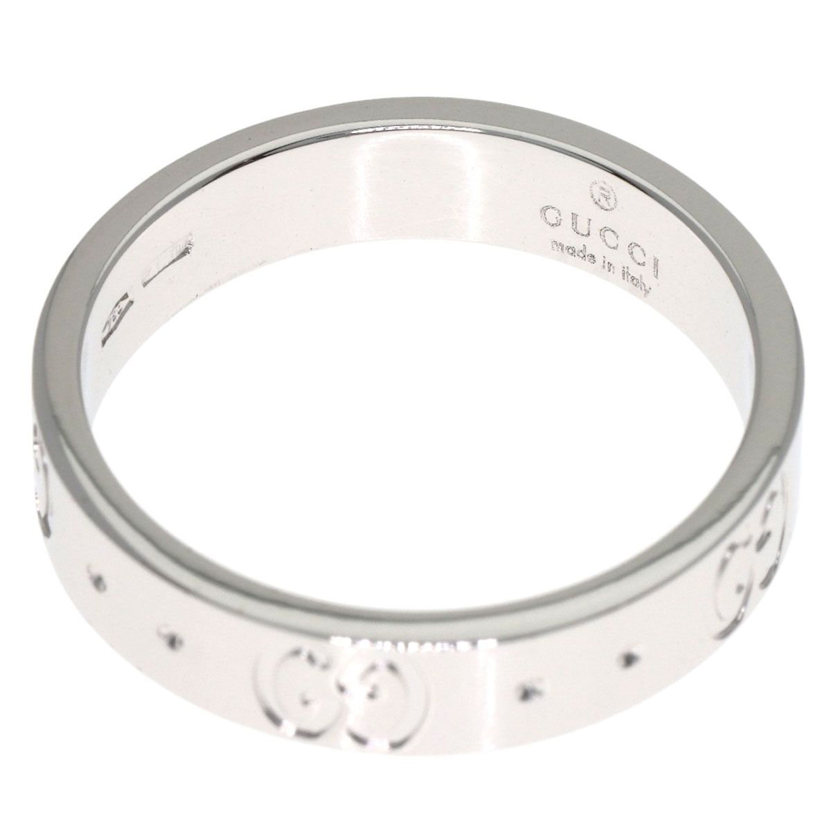 Gucci Icon Ring 18K White Gold