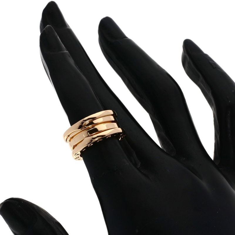 Bvlgari B-zero One Band 47 Ring 18K Pink Gold