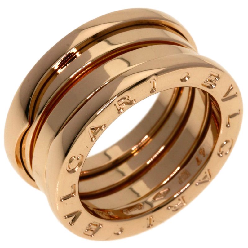 Bvlgari B-zero One Band 47 Ring 18K Pink Gold