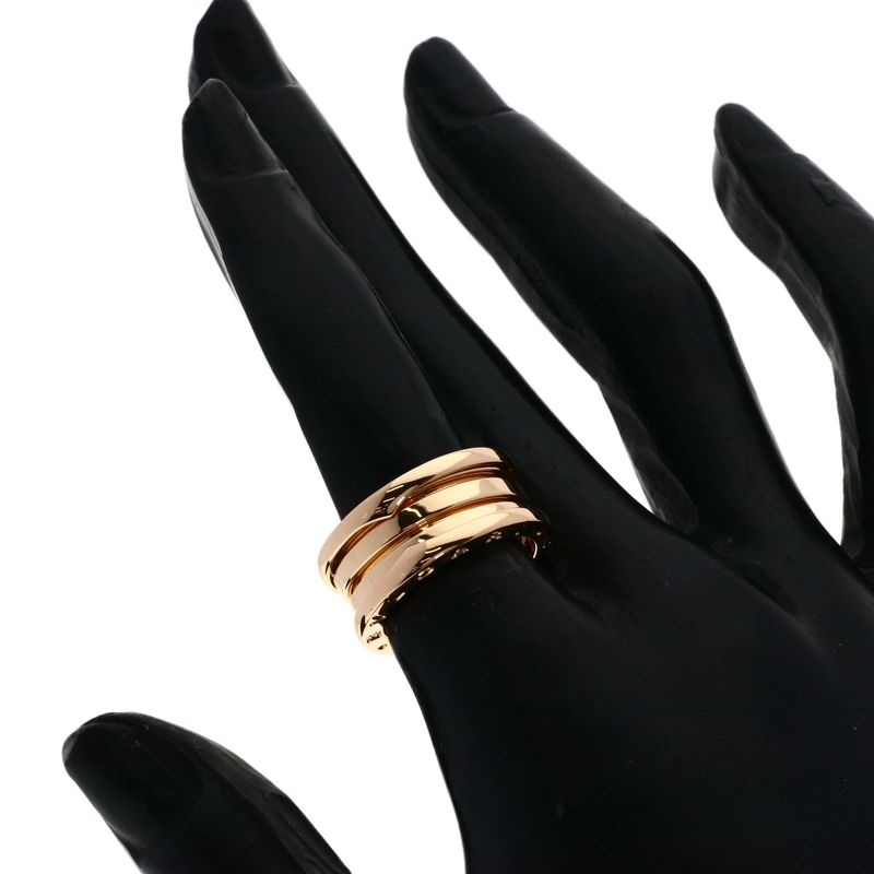 Bvlgari B-zero One Band 50 Ring 18K Pink Gold