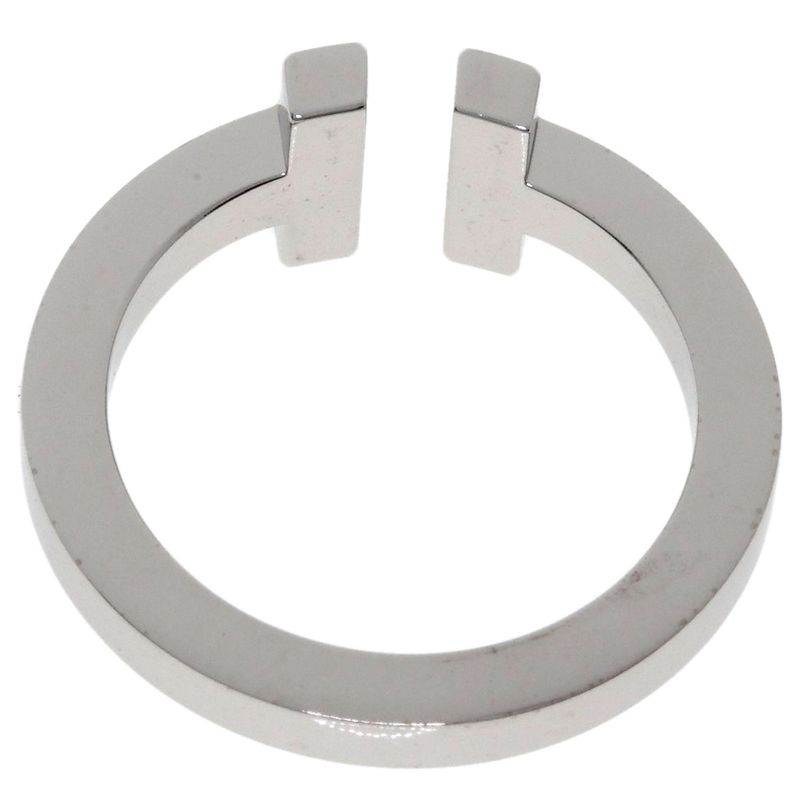 Tiffany & Co T Square Ring 18K White Gold