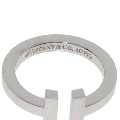 Tiffany & Co T Square Ring 18K White Gold