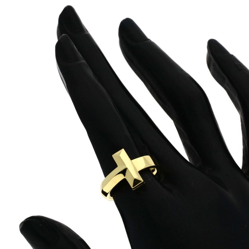 Tiffany & Co T One Ring 18K Yellow Gold