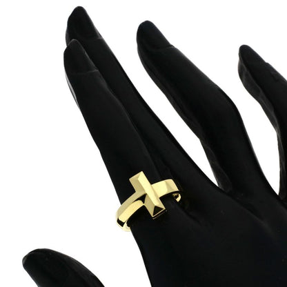 Tiffany & Co T One Ring 18K Yellow Gold