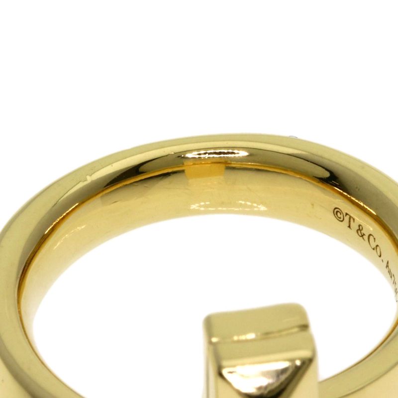Tiffany & Co T One Ring 18K Yellow Gold