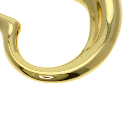 Tiffany & Co Open Heart Pendant Top 18K Yellow Gold