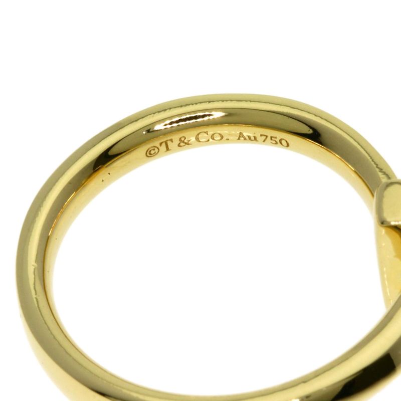 Tiffany & Co T One Narrow Ring 18K Yellow Gold