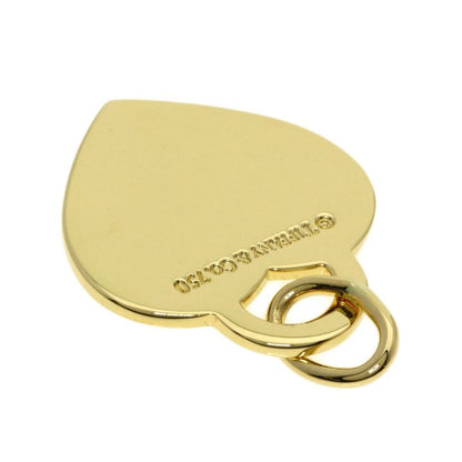 Tiffany & Co Notes Heart Pendant Top 18K Yellow Gold