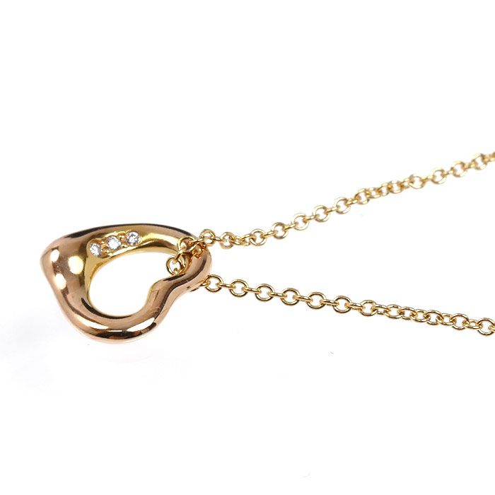 Tiffany & Co 18K Pink Gold Open Necklace