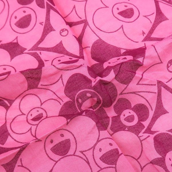 Louis Vuitton Bandana Scarf Cotton Pink