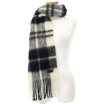 Saint Laurent Paris Scarf Wool Black