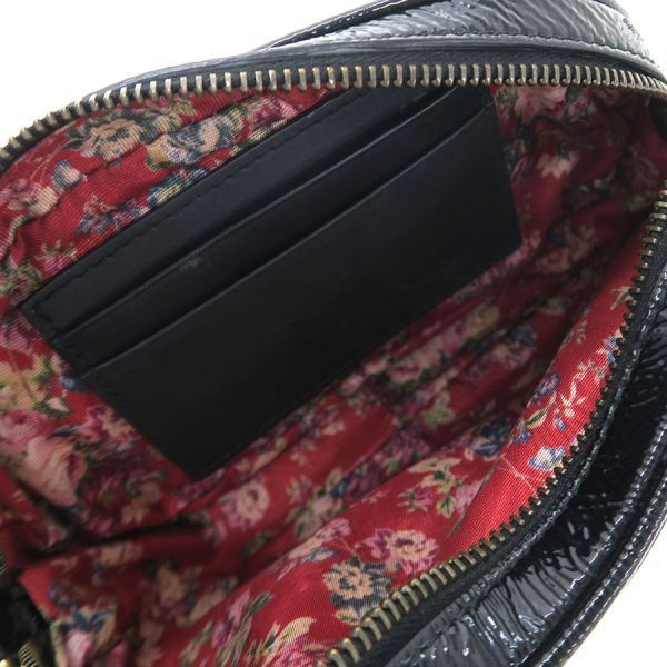 Gucci Game Patch Patent Black